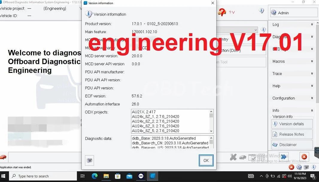OD-IS Service V23.01 Od-is Engineering V17.0.1 + PostSetups + flashdata 03 2023 HWID активация без многоязычного генератора ключей