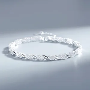925 Sterling Silber Armband für Frauen, Hochzeitsfeierkette, schöner Schmuck, verschiedene Stile, Mode, hohe Qualität 10 Haupt schöner Verkauf - №5