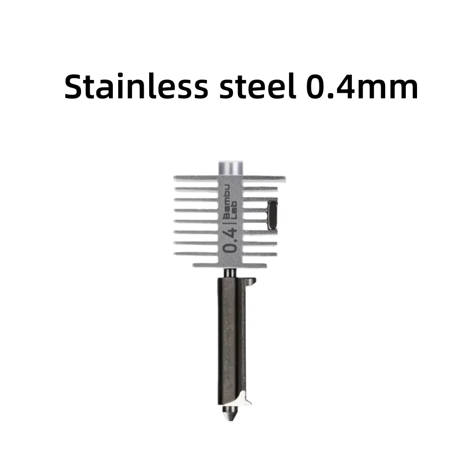 Dysza Bambu Lab Original A1/A1mini 0.2/0.4mm stal nierdzewna 0.4/0.6/0.8mm stal hartowana Hotend do Bambu Lab A1 A1mini — zdjęcie produktu 3