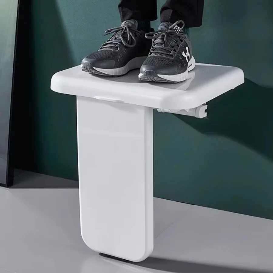 

300 кг бытовая скамейка для душа, ванной, обувь, подставка для ног, скамейка для душа, подшипник, складной табурет для ванной комнаты, настенное сиденье для унитаза