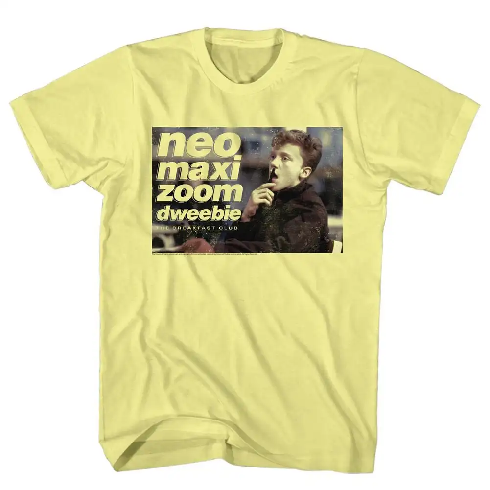 The Breakfast Club Neo Maxi Zoom Dweebie Yellow T Shirt