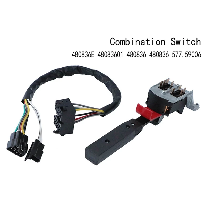 

New 480836E Turn Signal Wiper Switch For Kenworth Turn Signal Switch 48083601 480836 480836 577.59006 Parts