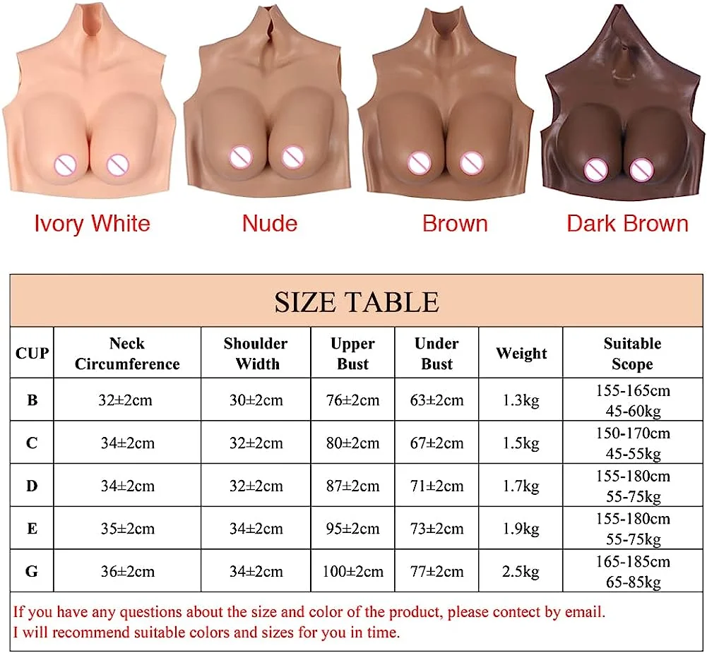 Gefälschte Brüste Silikonbrüste Falsche Titten Brustplatte Sexy Riesiges Tit für Crossdresser Transgender Drag Sissy Cosplay Brust