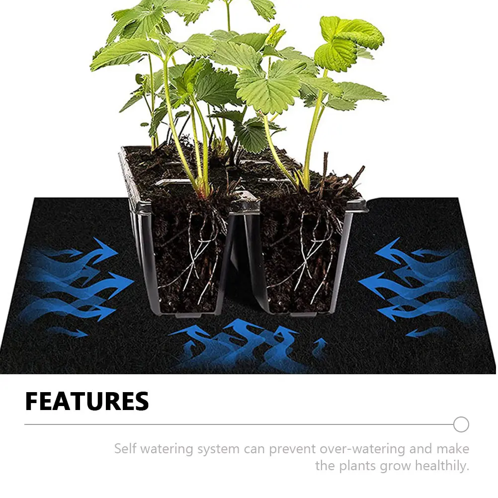 

Plant Pads Self System for Indoor Potted Flowerpot Automatic Device Absorbent Cushion Felt Mat Capillary