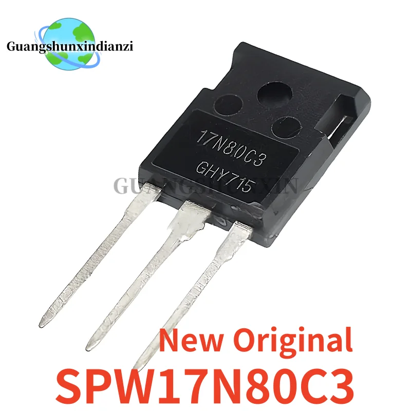 5-10-pecas-100-novo-importado-17n80c3-17n80-spw17n80c3-to-247-800v-17a-mos-transistor-de-efeito-de-campo