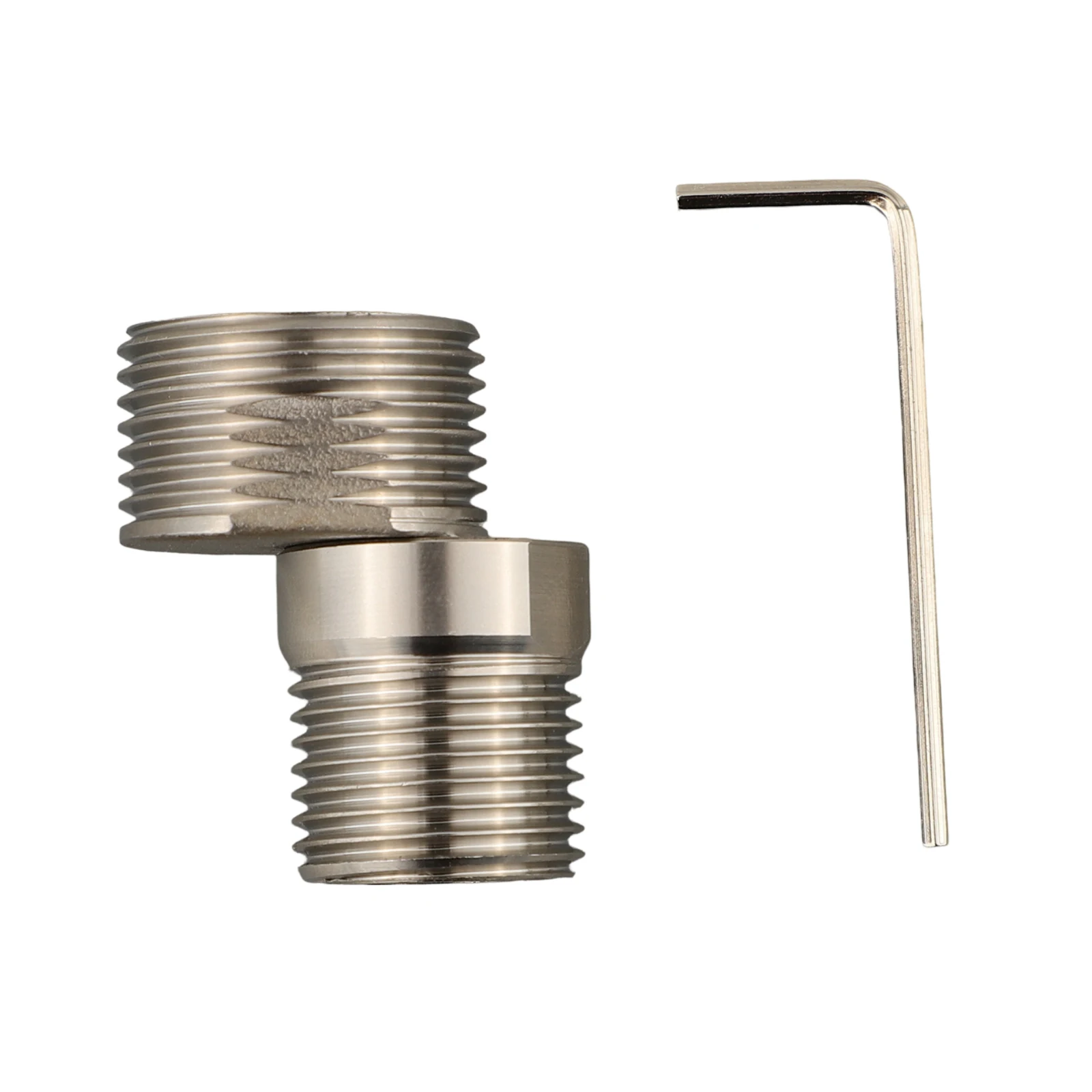 Silver Adjustable Convenient Installation Application Degree Installation Tap Adapter Usage Adjustable Adjustable