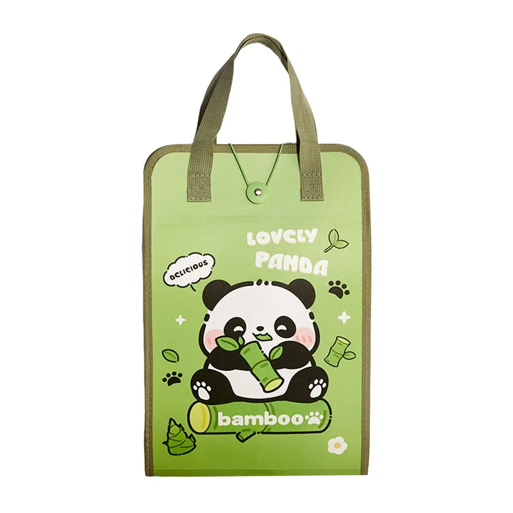 

Папка для файлов Cartoon Capibara A4, большая вместительная водонепроницаемая вертикальная ручная сумка, 13-слойная расширяющаяся сумка для хранения данных