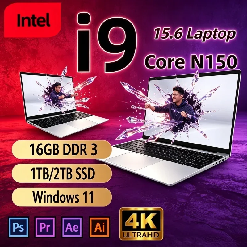 2026 Hot New Intel Core I9‑N150 15.6