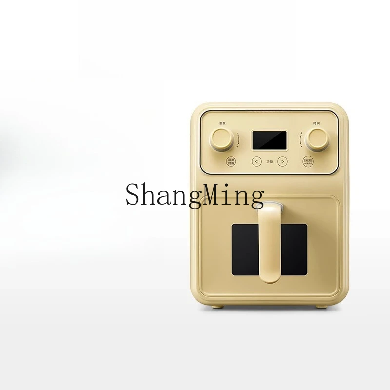 

ZYY Multifunctional Household Electric Fryer Visual Large Capacity Metal Liner Kitchen Small Appliances