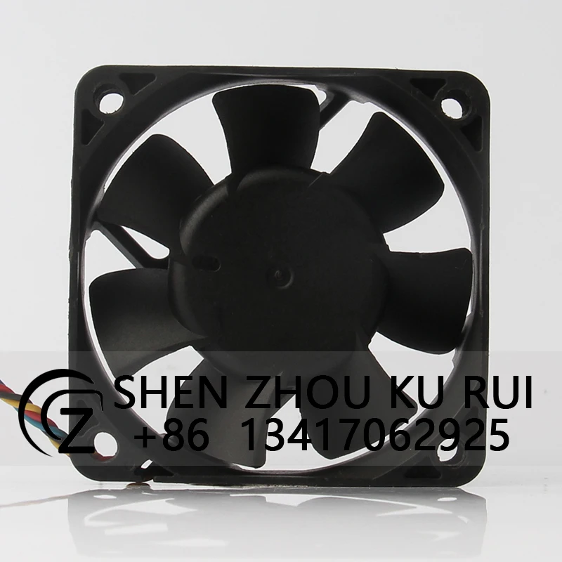 PVA060F12H Case Cooling Fan for FOXCONN 12V 0.20A 6020  60x60x20mm 4-wire Silent PWM Speed Control