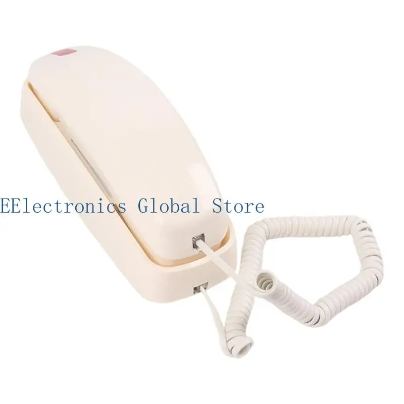 462B Charming Pink Traditional Telephone With Large Light Up Presses And Wall Mountable Design For Home Office Use