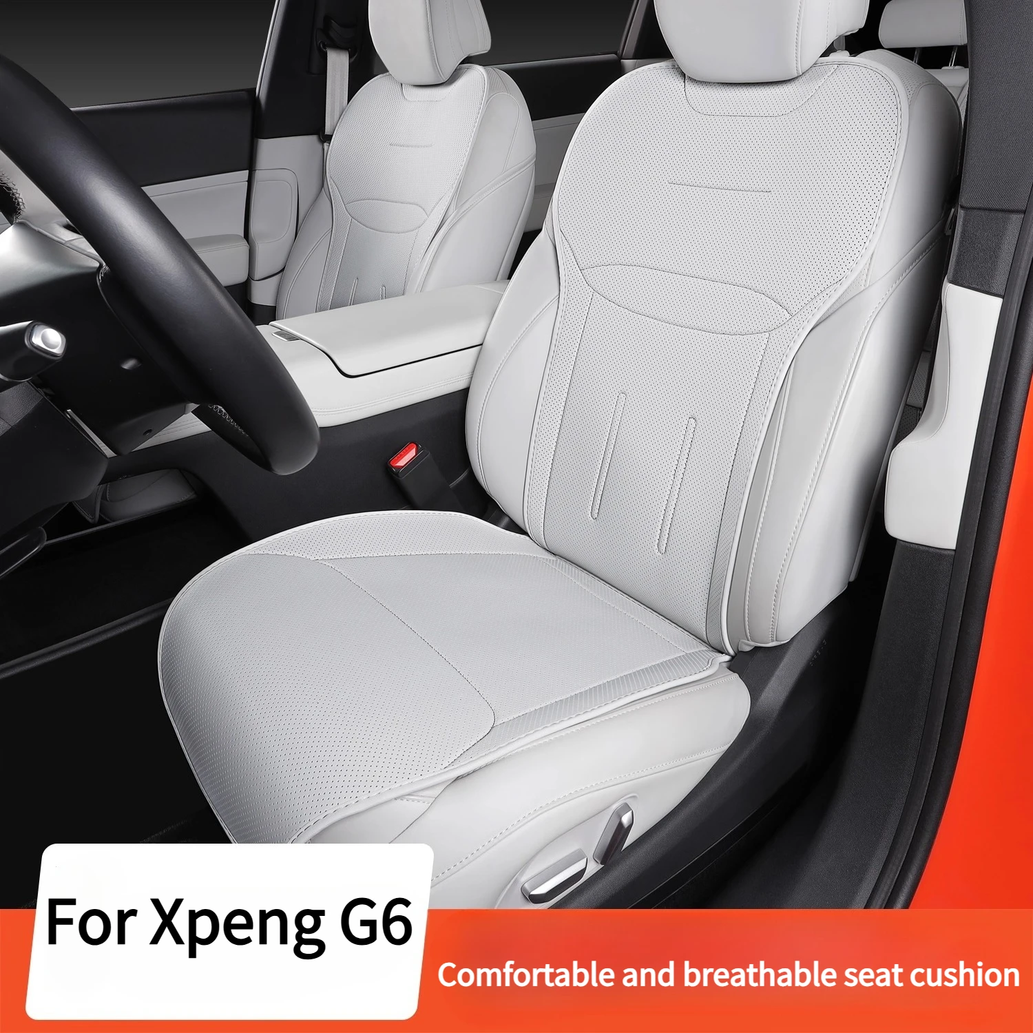 

For Xpeng G6 2025 Car Seat Covers Cushion Four Seasons Breathable Back Cushion Durable Protective Pad Interior Accessories