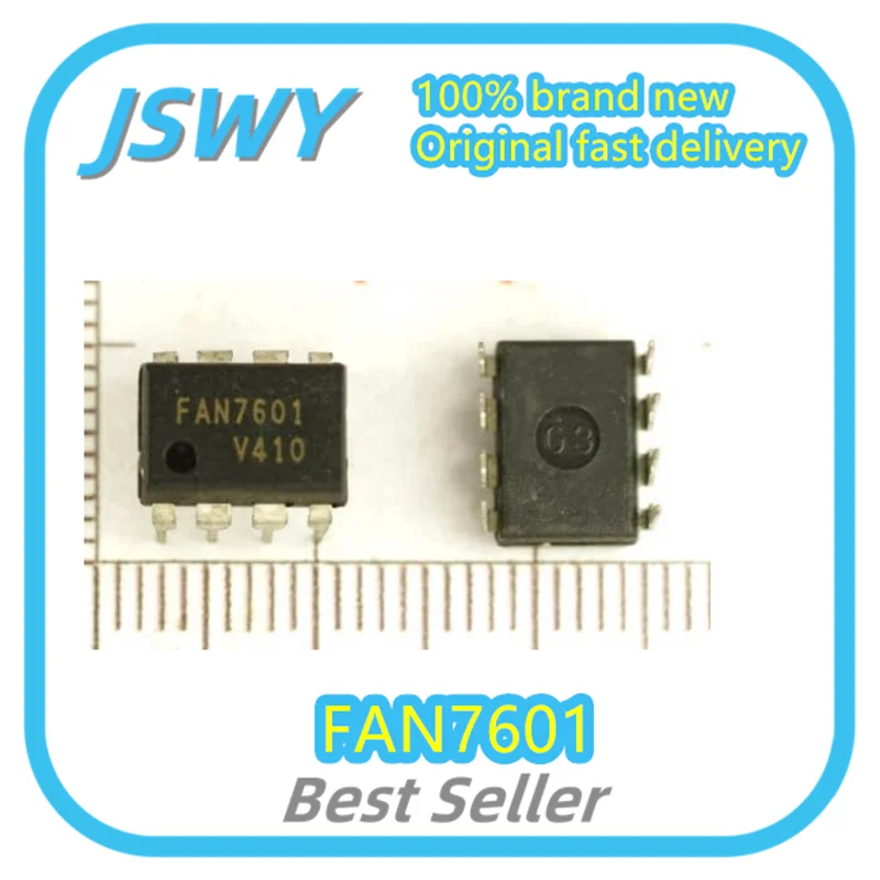 (5/50pcs) FAN7601 SOP8 Integrated Circuit IC Authentic Large Quantity Stock New Original