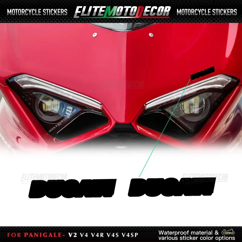 

Новая наклейка, наклейка на передний обтекатель мотоцикла, наклейка с логотипом, наклейка для Ducati Panigale V2 V4 V4R V4S V4SP