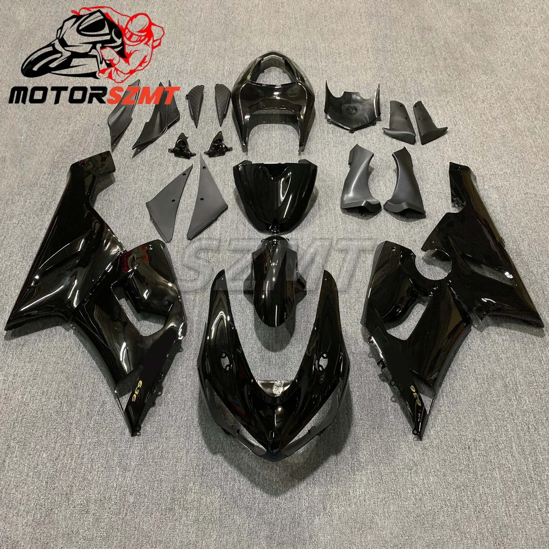 

Motorcycle Fairing Kits Fit for Kawasaki Ninja ZX-6R 05 06 ZX 6R ZX6R 636 2005 2006 ABS Plastic Bodywork Set