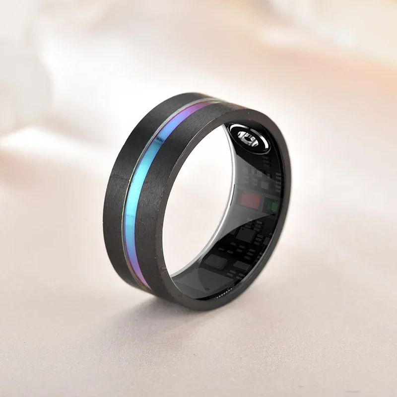 2024 Smart Ring Hot Selling Black Technology Bluetooth Control Blood Oxygen, Blood Pressure, Health Sleep Monitoring