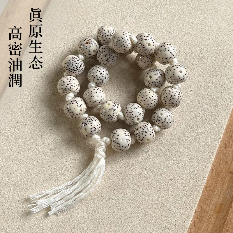 Hainan Star Moon Bodhi Old Style Barrel Handheld Buddhist For Men And Women Cultural Play Bracelet Prayer Beads