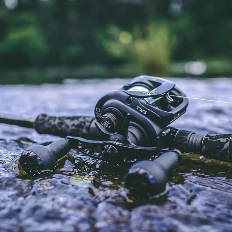 Gomexus Carbonfaser-Griff für Shimano Daiwa Angelrollen 95mm 100mm 105mm – Detail 5