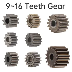 9/11/12/14/15/16 Teeth Electric Motor Metal Gear Replaceable Electric Drill Micro Motor Gear for RS550 DC Motor