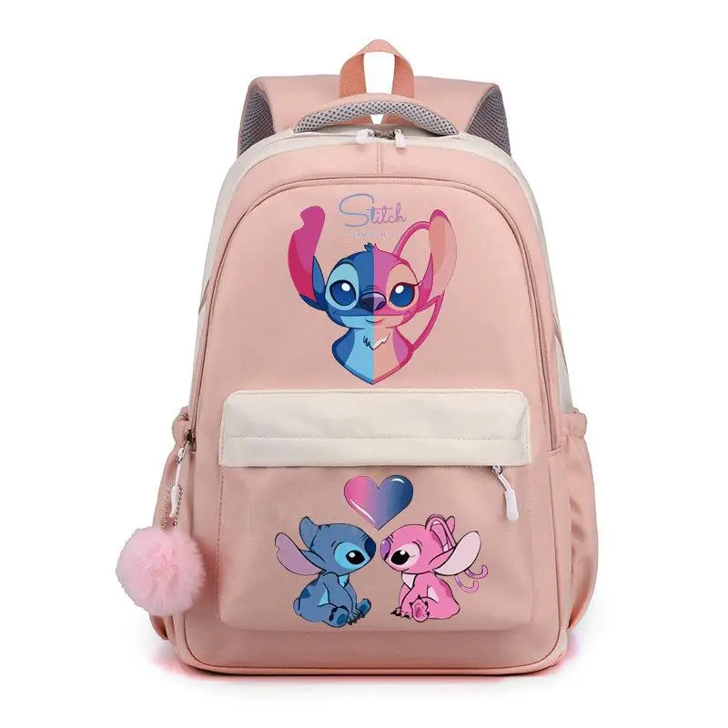 Lilo And Stitch Children School Bags Fashion Backpacks Kids Travel Rucksacks Cute Boys and Girls School Book Backpack