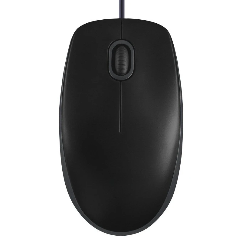 

B100 Featured Official Big Brand Wired Office Mouse Symmetrical