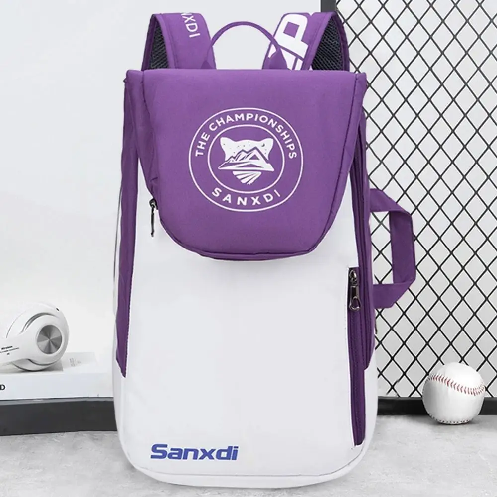 

Fashion Foldable Tennis Backpack Multifunctional Shoes Compartment Carrying Handbag Large Capacity Badminton Racket Bag