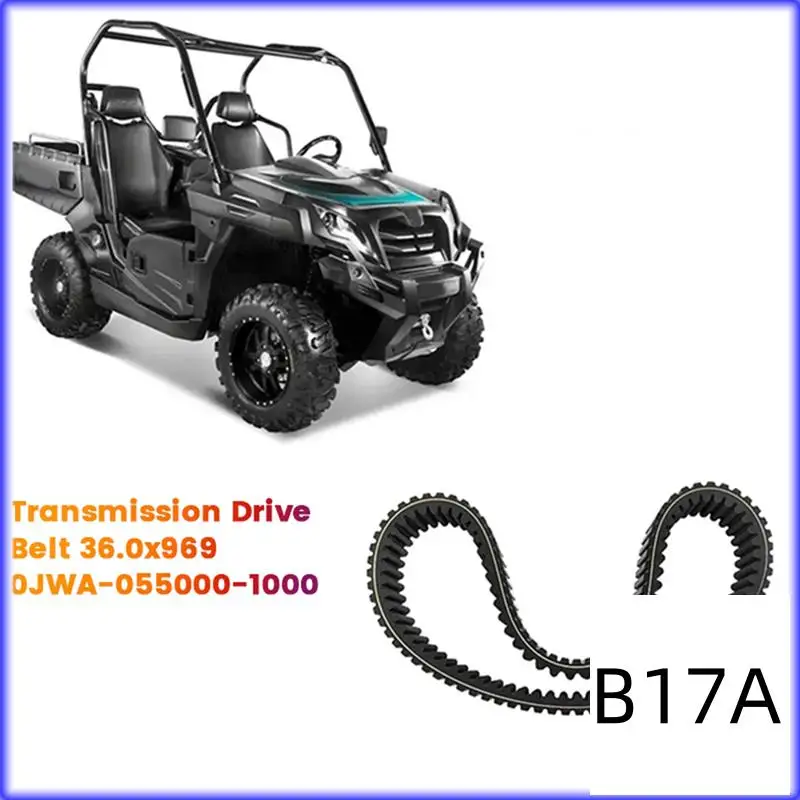 حزام محرك ناقل الحركة BT 36.0X969 0JWA-055000-1000 لـ CFMOTO CFORCE CF1000 1000Cc Z1000 CVT UTV ATV1000 حزام مسنن