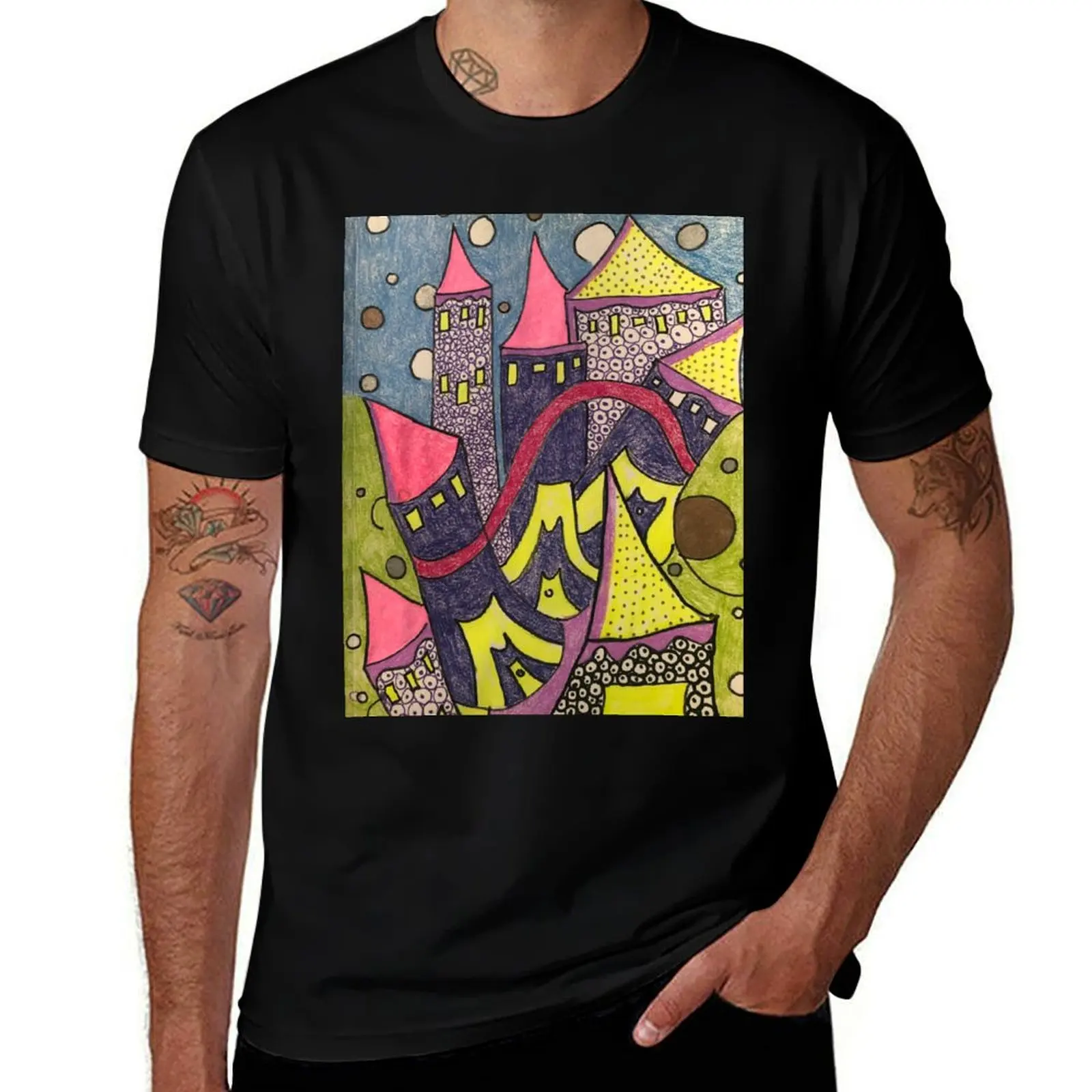 Castles In the Air T-Shirt Lightweight Running T-Shirt