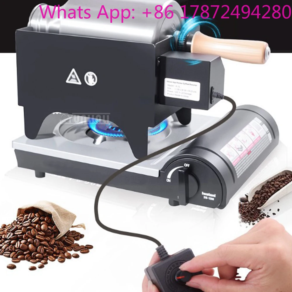 Coffee Bean Roasting Machine Drum Frying Coffee Bean Baking  Roasting Coffee