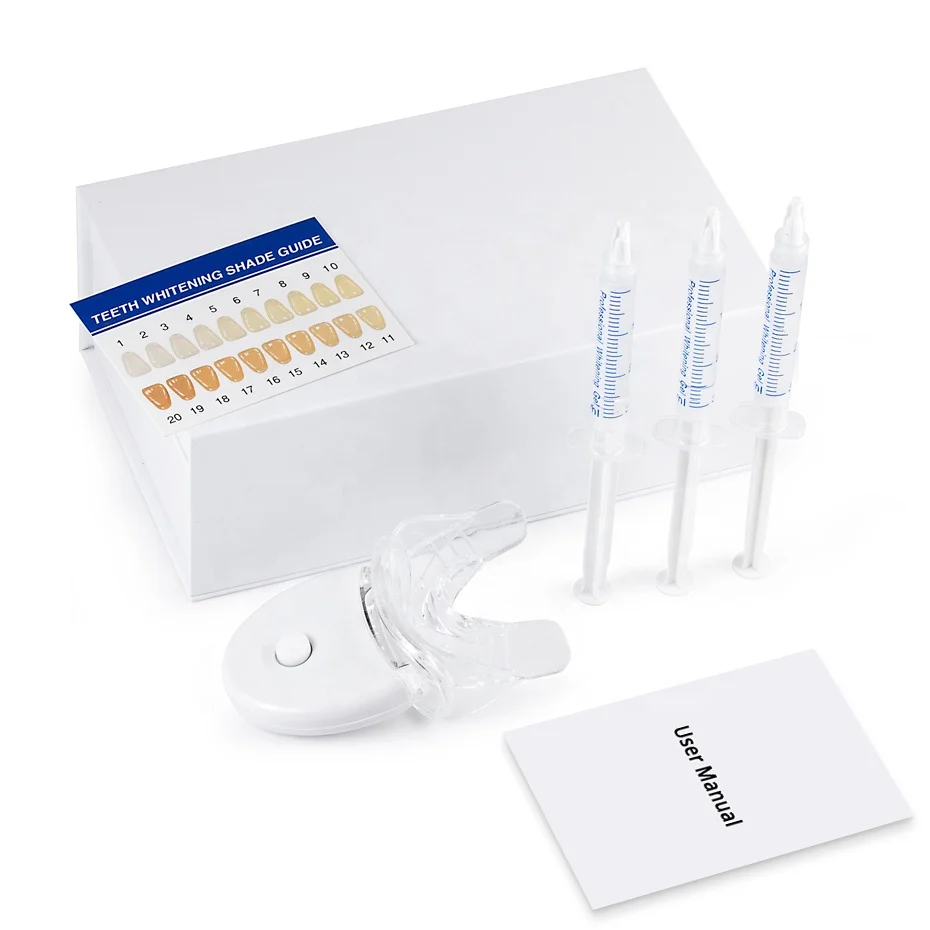 Led Tooth Whitening Kit Free Mouth Tray Professional Laser Custom Teeth Whitening Kits