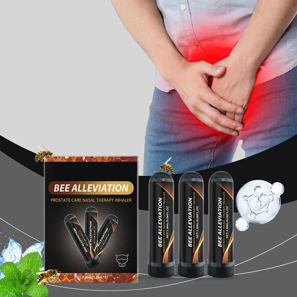

Prostate Care Nasal Therapy Inhaler Relieve Prostate Stick Inhaler Problem Nasal Prostate Refreshing 3pcs Health Men Health V3U2