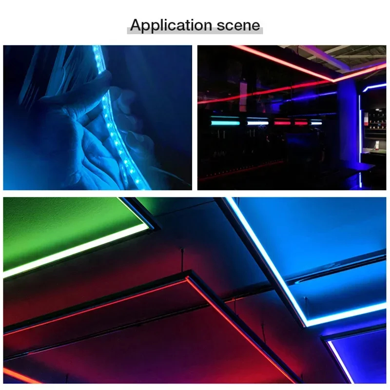 Miboxer 2.4G Round Remote Rainbow dimmer Switch 2 /3 in 1 LED Strip Light Controller DC12~24V