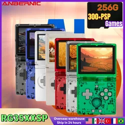 ANBERNIC RG35XXSP Flip Game Console 3.5'' IPS Screen Mini HDMI Output WiFi Bluetooth 4.2 E-book Linux PSP Video Console Player