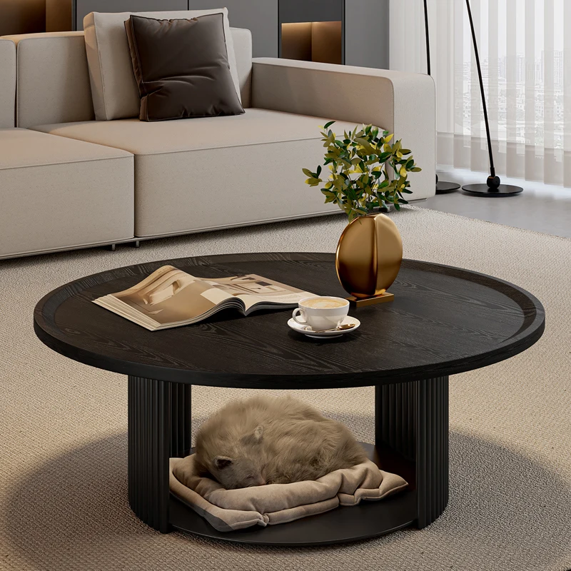 

Столы Роскошные журнальные столики Круглые современные минималистичные журнальные столики премиум-класса Rounddesign Glam Mesa Centro Salon Мебель для дома