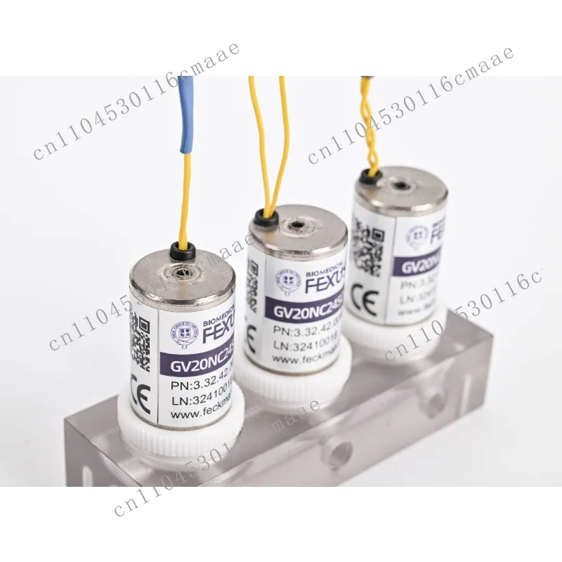 Laboratory water quality monitoring valve Multi-way solenoid layer valve for fluid control