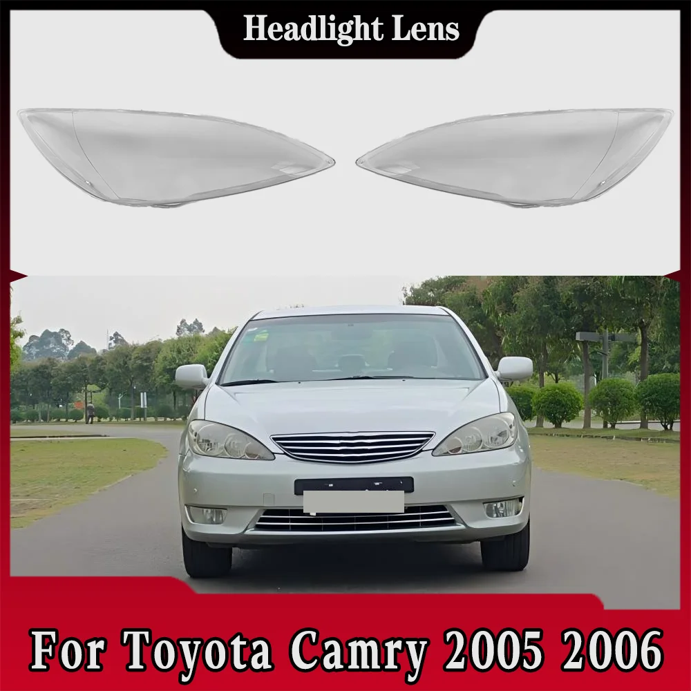 

Car Front Lights Glass For Toyota Camry 2005 2006 Car accessories Headlight Cover Case Headlight Lens Glass Car parts