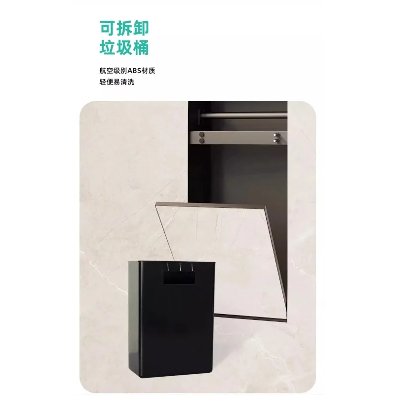 Stainless Steel Recessed Niche Wall Mount Toilet Tissue Box Hidden Bathroom  Embedded Wall Paper Holder Trash Can for Washroom