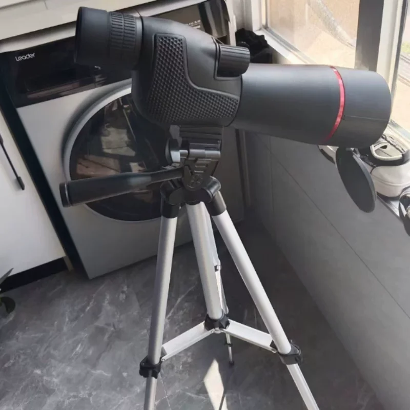 25-75x60 Spotting Scope Zoom Monocular high power telescope Bak4 Prism ED Lens For Outdoor Camping Bird Watching hunting