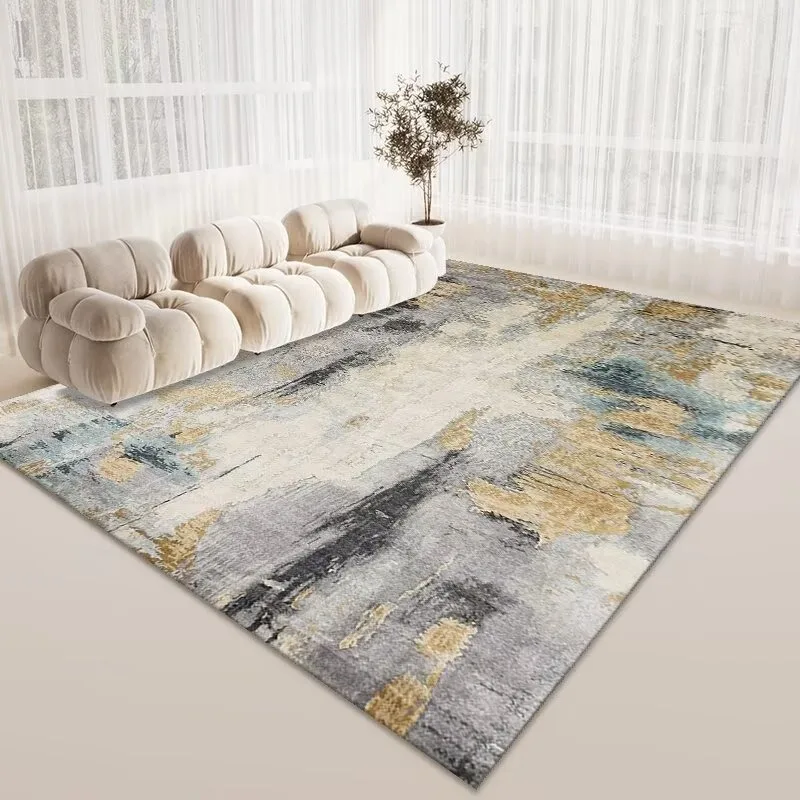 Abstract Simple Decoration Home Bedroom Rug Large Area Sofa Classics Carpet in The Living Room Decor Non-slip Table Foot Mat