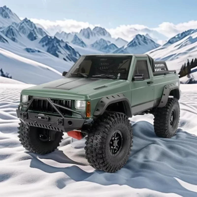 

1/10 Rc Aoxing Axx4 Cherokee Альпинистский внедорожник Радиоуправляемый автомобиль с дистанционным управлением Моделирование электрического пикапа Модель автомобиля Высокая игрушка