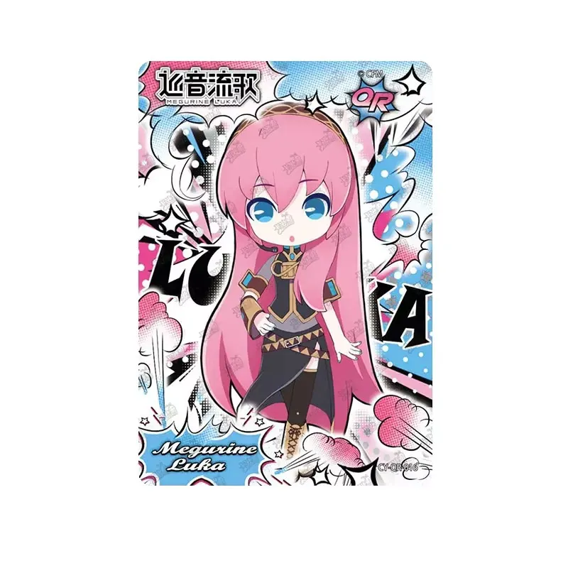 

KAYOU Hatsune Miku Series1 First Sight Pack QR(001-018) Genuine Single Sheet Full Set Birthday Symphony Anime Collection Card