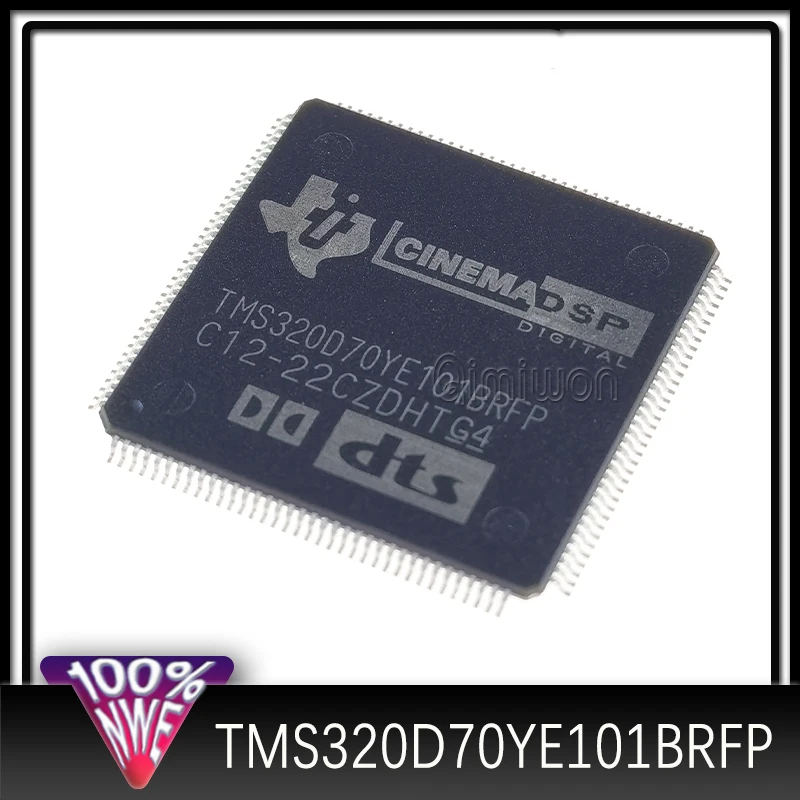 

1PCS TMS320D70YE101BRFP TMS320D70YE101 Embedded Processor IC Chip Packaging QFP-144 New Original
