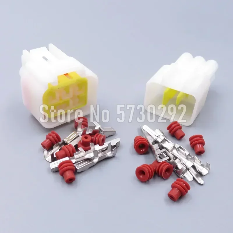 FW-C-6M-B FW-C-6F-B 6P Waterproof Electrical Wire Socket Door Glass Lifter Wiring Harness Connector For Cars