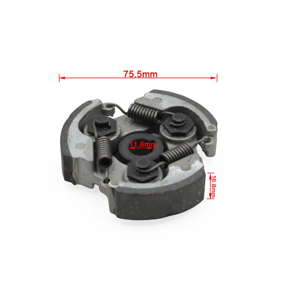 3 Shoes Centrifugal Clutch Pad For 2 Storke 47cc 49cc Pocket Bike Mini Moto Pit Dirt Bike ATV Quad Motorcycles Accessories - view 3