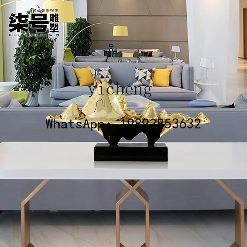 living room entrance desktop ornaments home aisle hotel lobby rockery sculpture crafts living room decoration