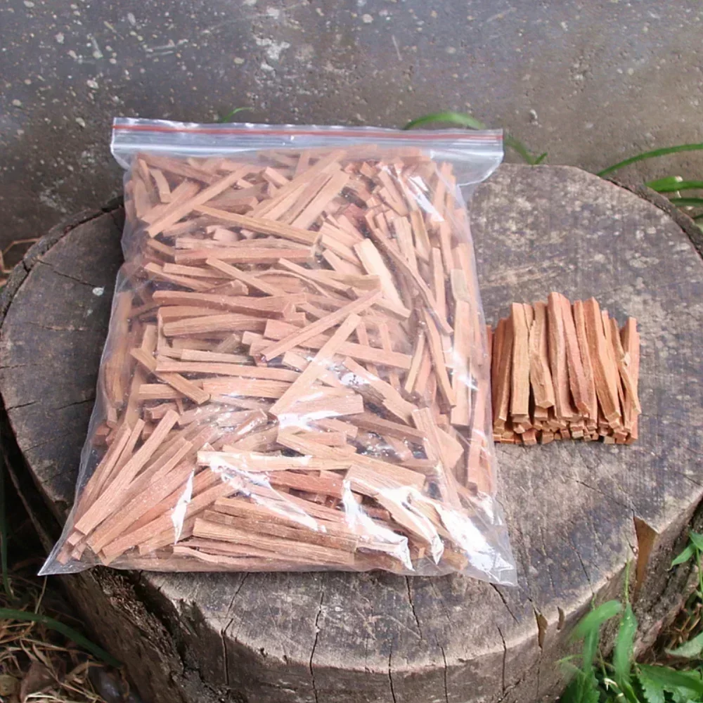 10/50g Natural Sandalwood Sticks Incense Natural Hand Split Wood Strips Purifying Healing Meditation Stress Relief Aromatherapy