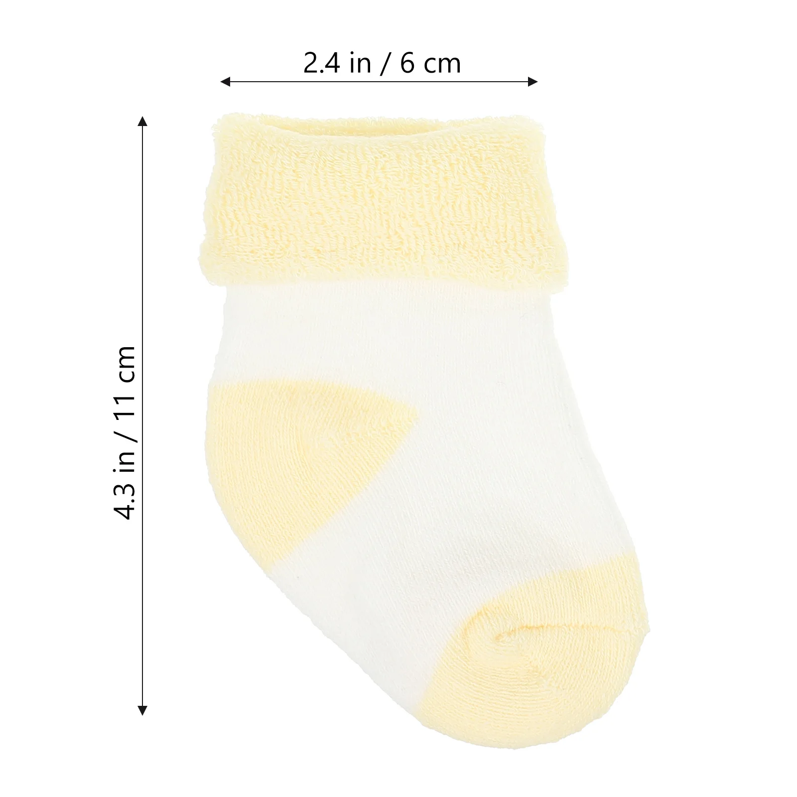 5 أزواج من جوارب الأطفال الشتوية لحديثي الولادة للفتيات عالية الكاحل دافئة للأطفال الصغار #4