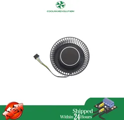 BFB0712HF FD6525H12D 65MM Ggraphics Video Card Cooling Fan For SAPPHIRE RX580 RX570 RX480 RX470 RX470D Graphics Card Blower Fan