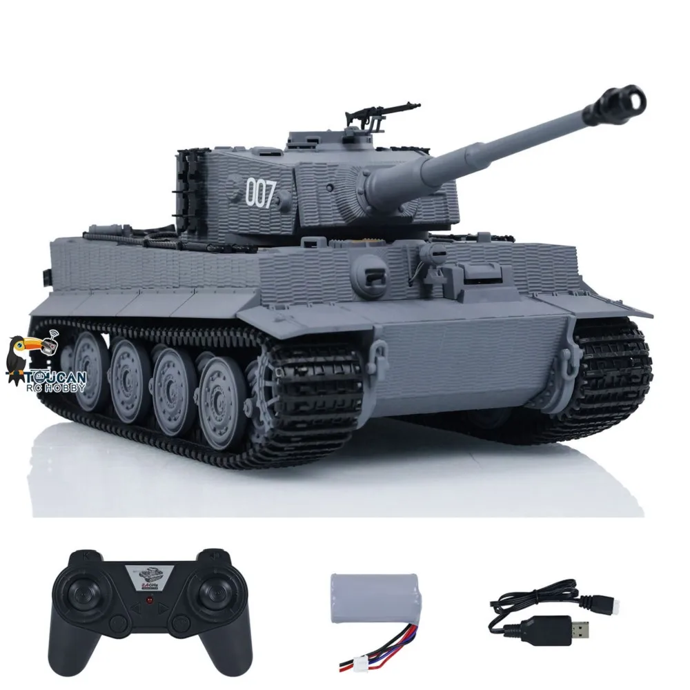 Toys 1/24 Taigen Tiger I RC Battle Tank Remote Control Infrared Combat Military Radio Control Tanks Panzer Vehicle Model for Boy