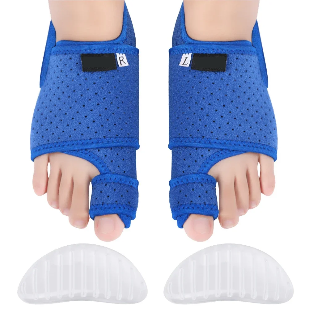 

Medical Big Toe Bunion Corrector Splint Adjustable Hallux Valgus Straightener Orthopedic Braces Relieve Pains Foot Care Supplies